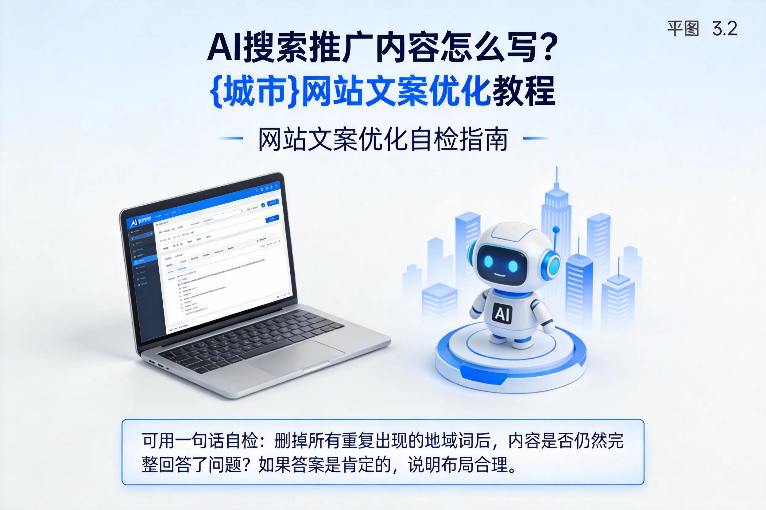 AI搜索推广内容怎么写？临汾网站文案优化教程