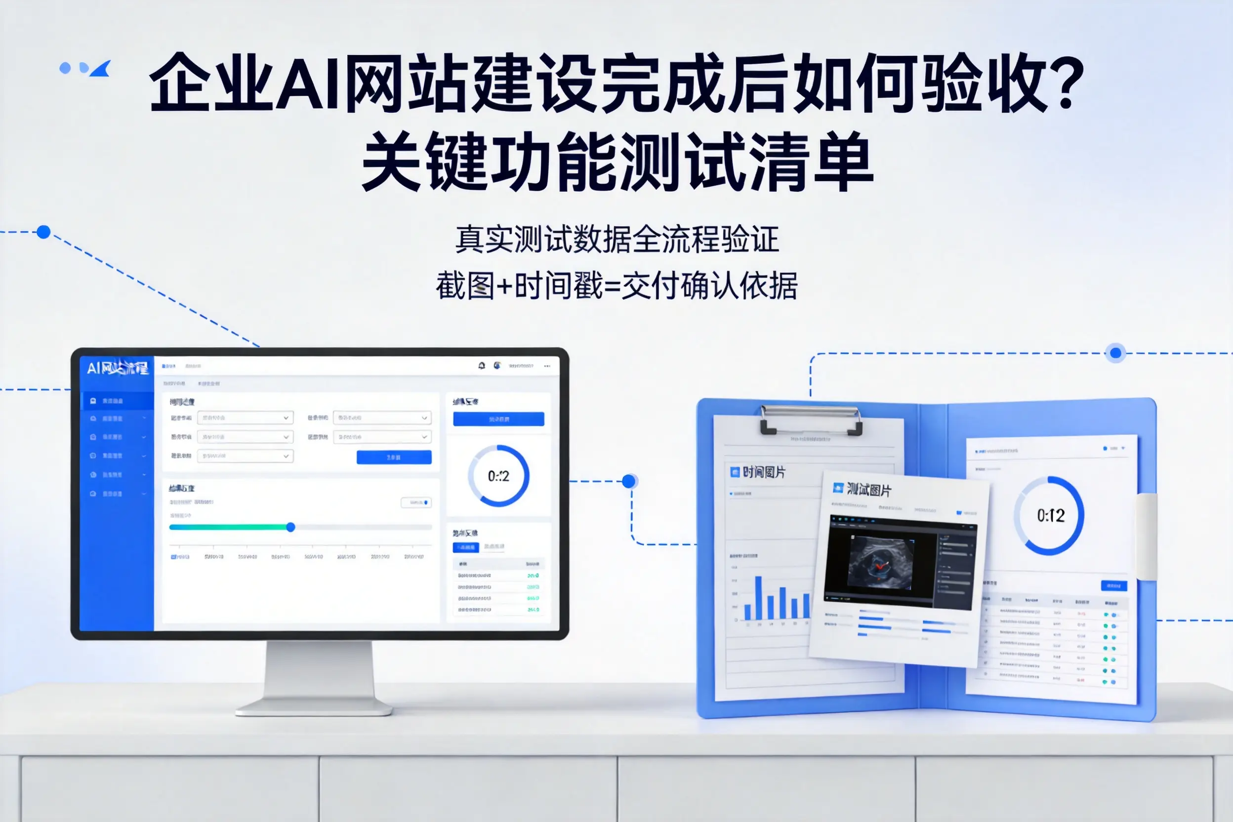 临汾企业AI网站建设完成后如何验收？关键功能测试清单