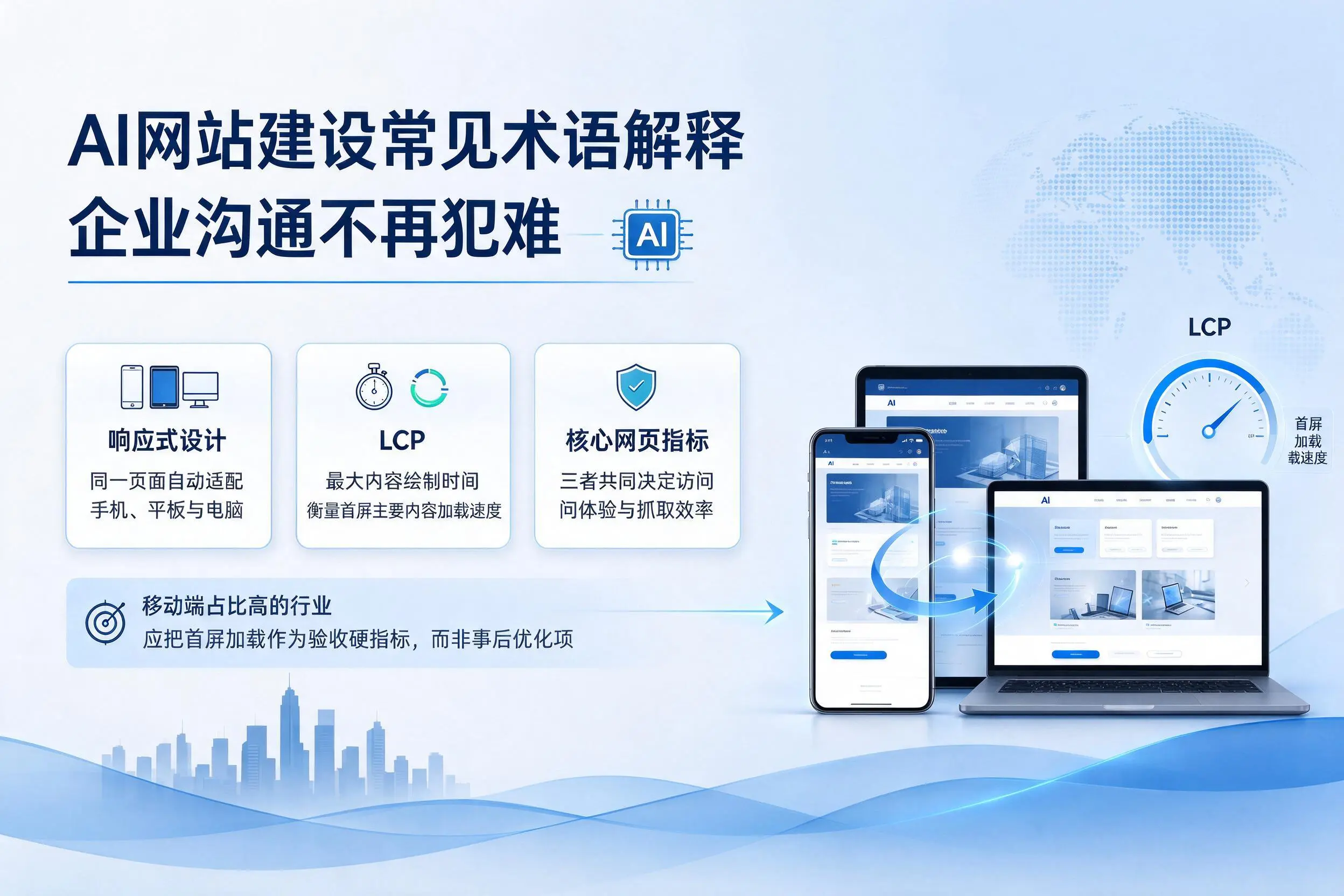 AI网站建设常见术语解释,临汾企业沟通不再犯难